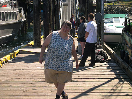 Lasqueti Ferry Dock, 2004