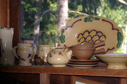 CB's pottery collection by Mateus.