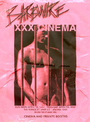 Barbwire, XXX Gay Cinema and Private Booths, 543 Yonge St.