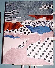 One of Penny's paintings, displayed at WhoreCulture: An XXXtravaganza of Sex Work, October 1994.
