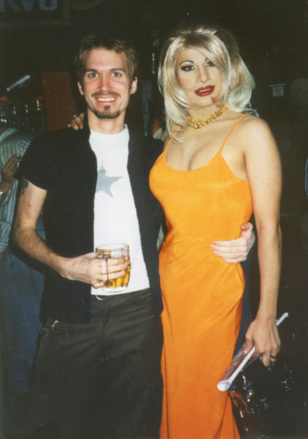 Organza & Steven LeDoux, At the King and Queen of Hearts Ball, Celebrities, February, 1999. Photo: Alex.