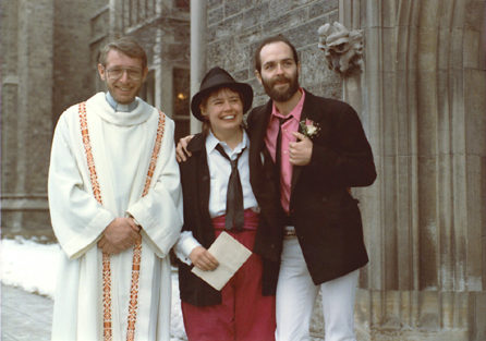 CBs Wedding at Hart House, 1984