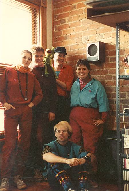 Danny and Kermit the Frog.