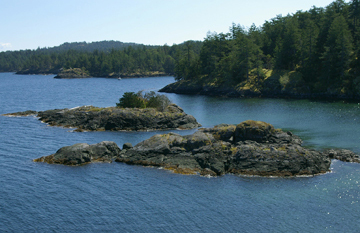 Wells Point, Lasqueti Island