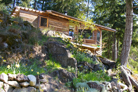 Front deck, Camp Swampy.