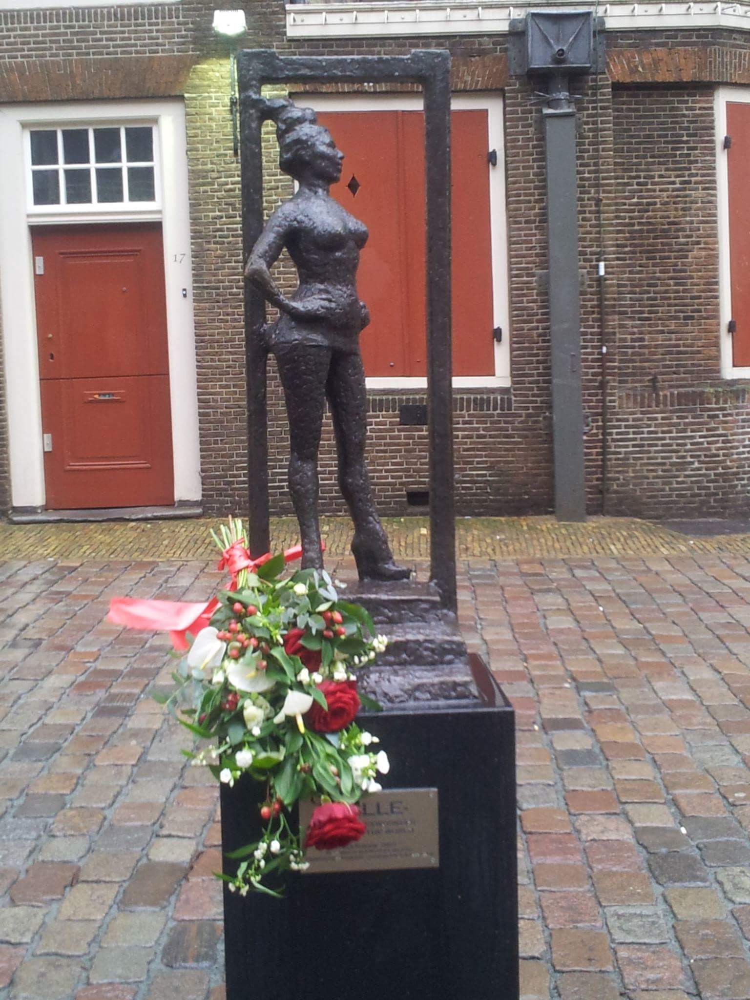 Belle, Sex worker commemorative statue, Amsterdam, NL