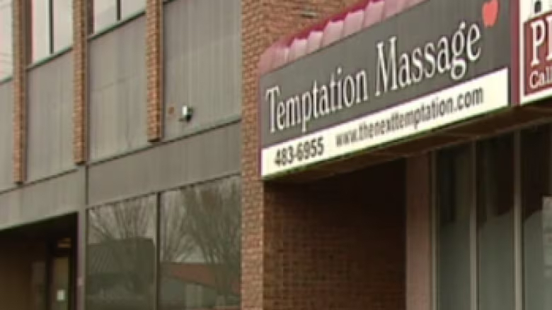 There are 34 licensed body rub centres in Edmonton and at least two the city knows of that are unlicensed. (CBC)