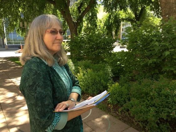 CEASE executive director Kate Quinn spoke to council's community services committee June 19, 2017.