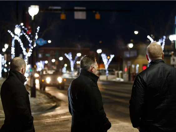 City police detectives Dan McGuigan, Shane Darda and Dan Duiker are three of the officers assigned to Edmonton's human trafficking and exploitation unit...