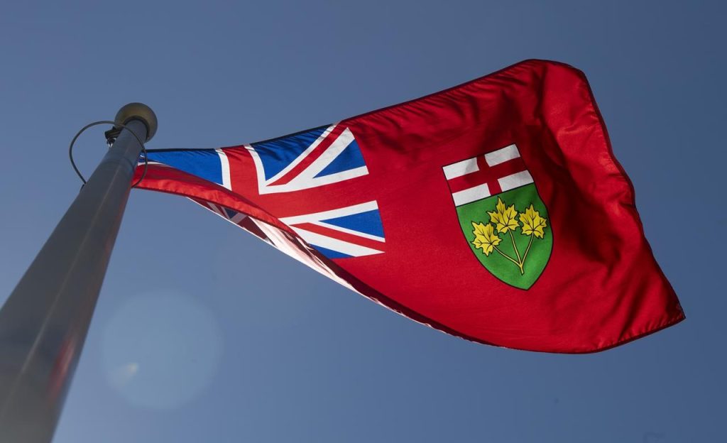 Ontario flag