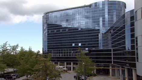 Mounties are investigating a massage parlour at the posh Radisson Hotel in Richmond, B.C. June 23, 2011.
