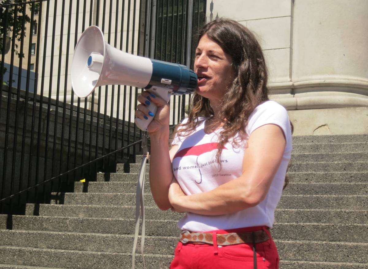 Maggie McNeill, aka the 'honest courtesan,' says the war on sex workers will eventually undermine the civil liberties of people who are celibate. Photo: Charlie Smith