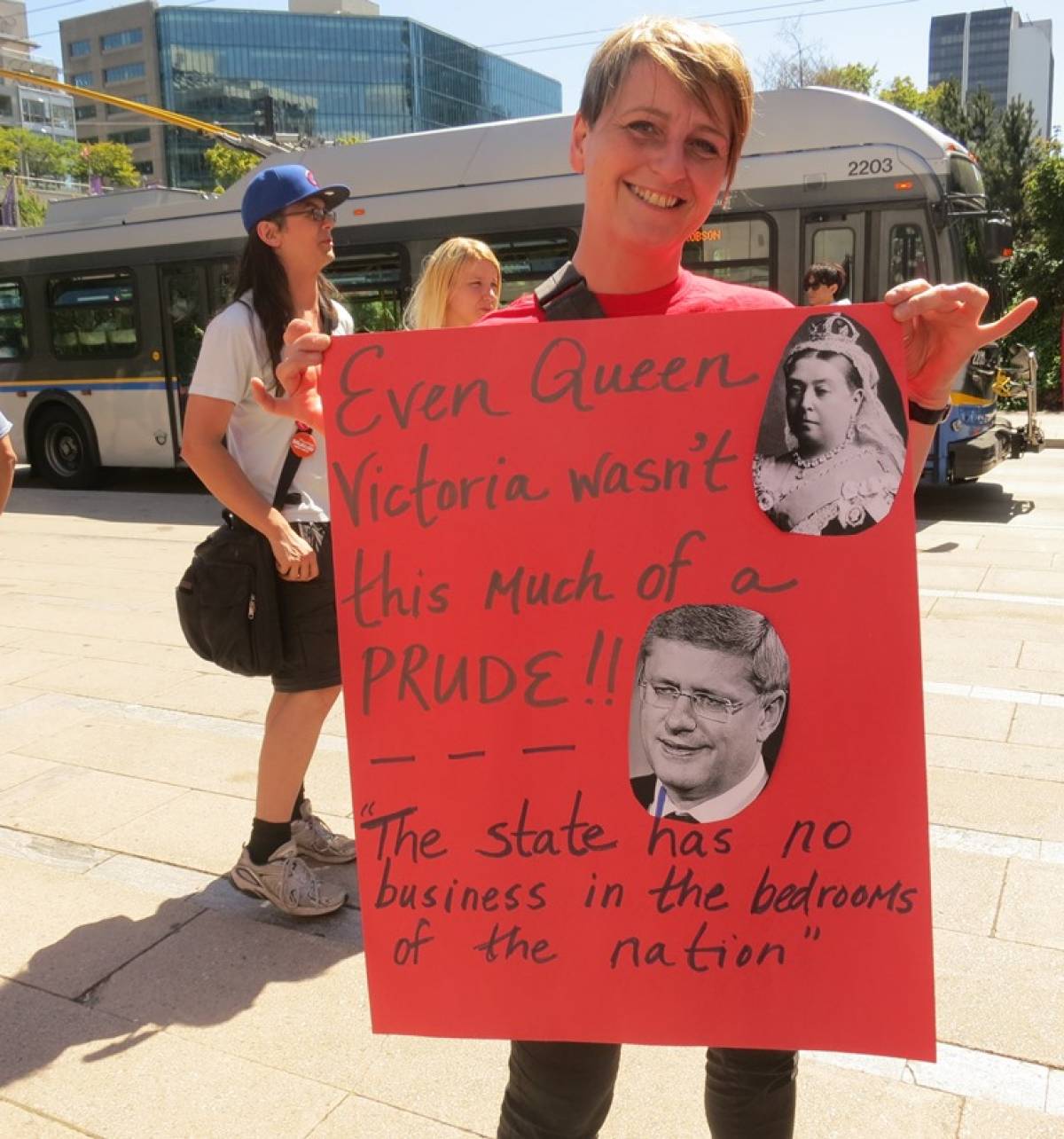 Stephen Harper was seen as even more prudish than Queen Victoria. Photo: Charlie Smith