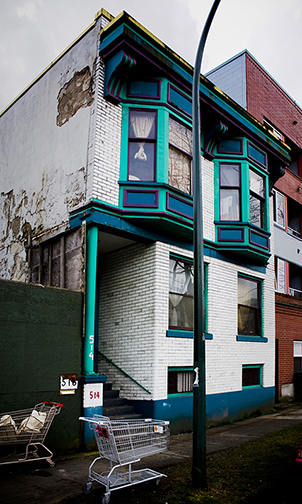 Alice Bernard's Place, 514 Alexander, built as a brothel in 1912.