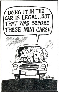 Cartoon: Prostitute Bill causes controversy in Canada, India Today, April 30, 1979