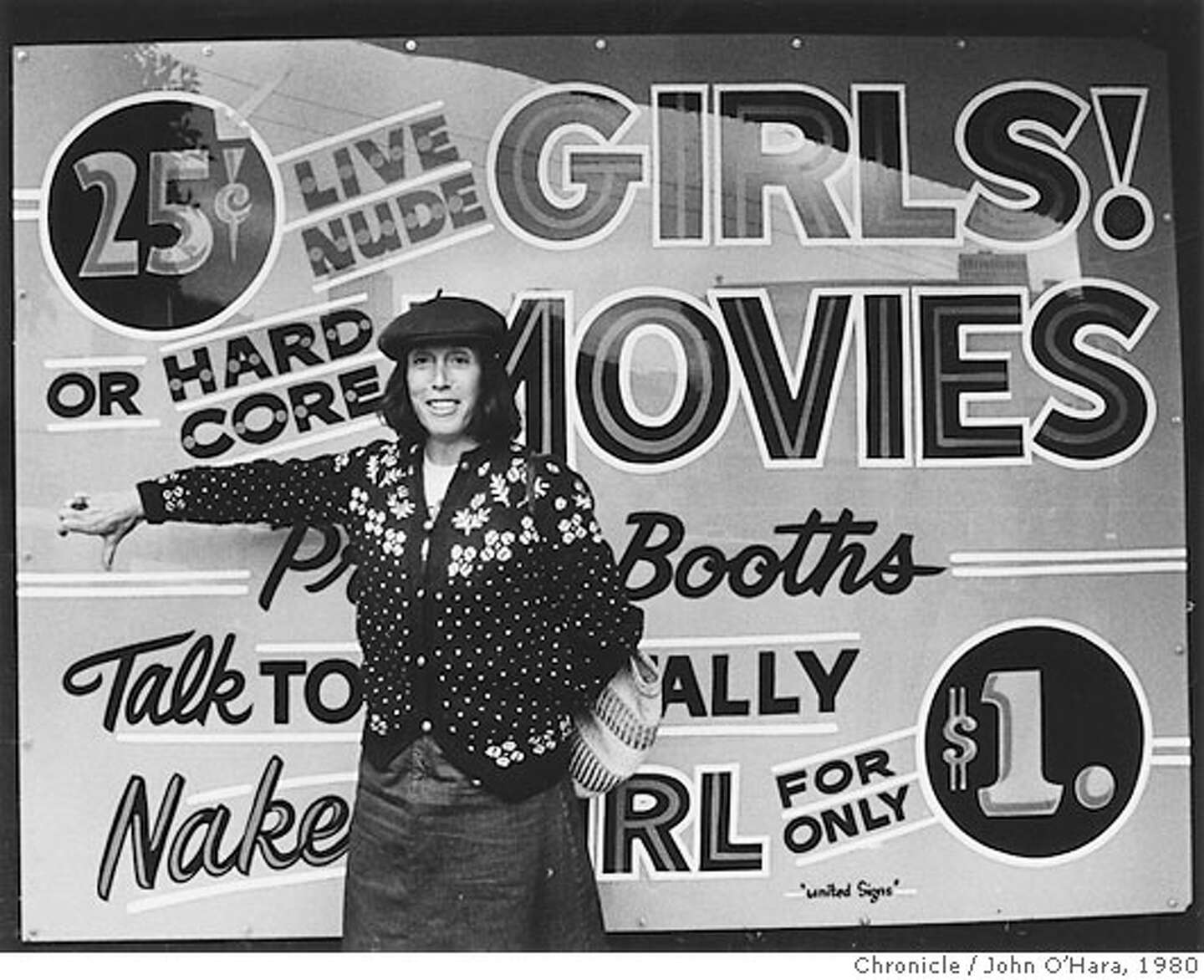 Margo St. James, COYOTE founder. September 10 1980. Photo: John O'Hara, San Francisco Chronicle