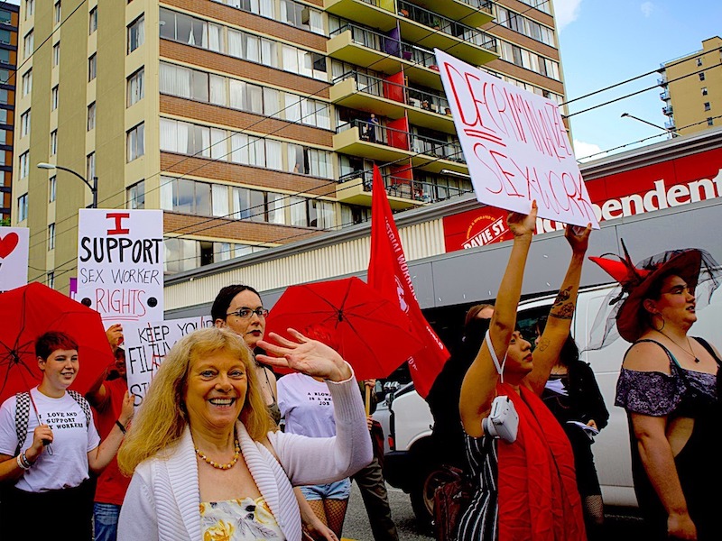 Veteran Pro-Choice activist Joyce Arthur from FIRST. Photo: Esther Shannon
