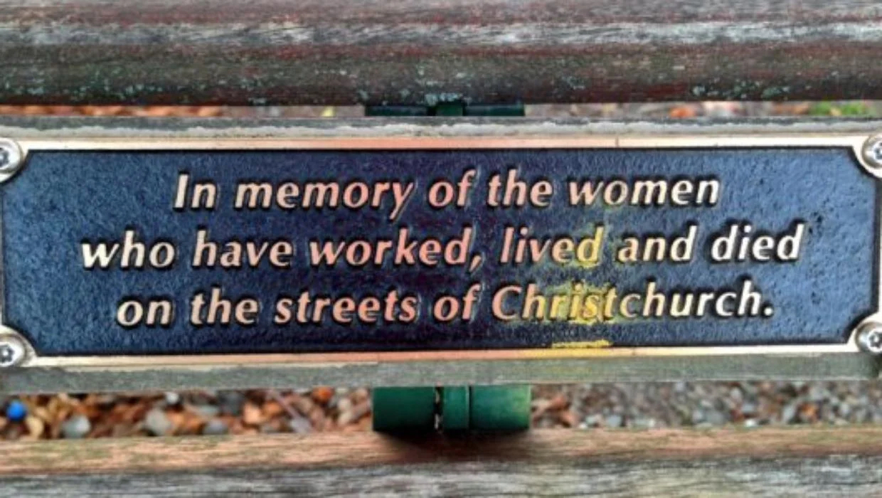 A plaque honouring sex workers on Manchester St in Christchurch was stolen in December. Photo supplied: Christchurch City Council
