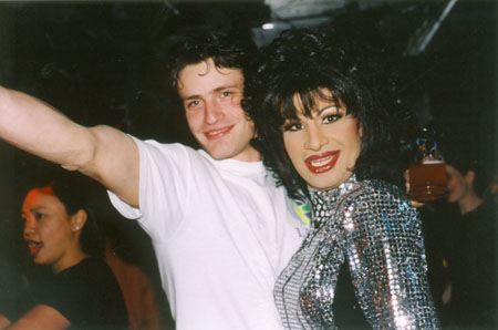 Organza & Friend. Club 19 Fundraiser, Denman Station.August, 1999. Photo: Phil Flash.