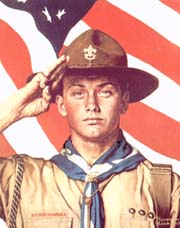Boy Scouts: We, Too, Have a Job to Do, Norman Rockwell, Norman Rockwell Museum of Vermont