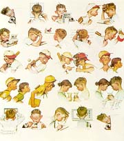 A Day in the Life of a Boy, Norman Rockwell