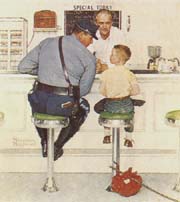 The Runaway, Norman Rockwell, Saturday Evening Post Cover (September 20, 1958), Norman Rockwell Gallery