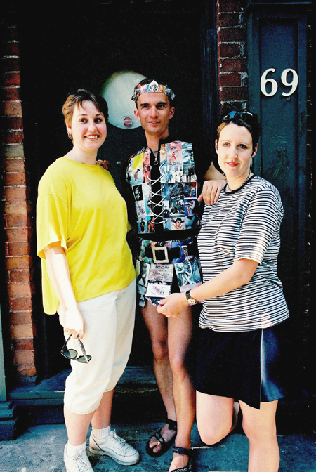 David and Joanne at Toronto Gay Pride, 1996. Photo: Konnie Reich